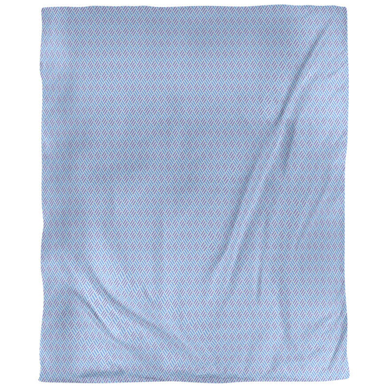 Housse de couette simple Katelyn Elizabeth, Polyester brossé, Housse de couette simple TG, Bleu acier clair / corail pâle
