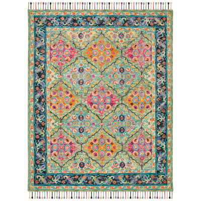 Vahakn Hand Tufted Wool Oriental Rug
