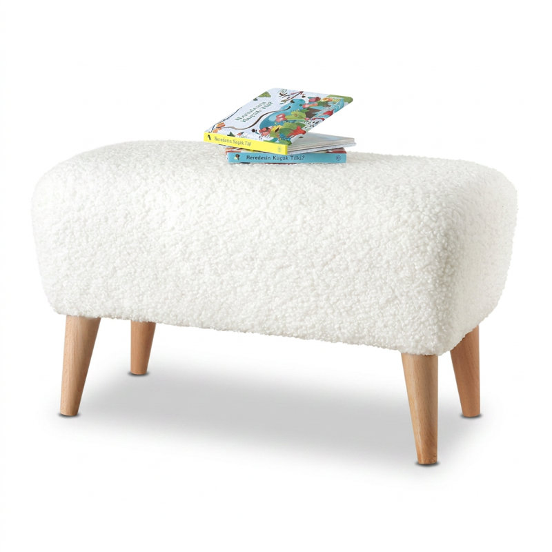 Repose-pieds rembourré Cozy