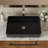 Myhomekeepers 16'' Ceramic Rectangular Bathroom Sink
