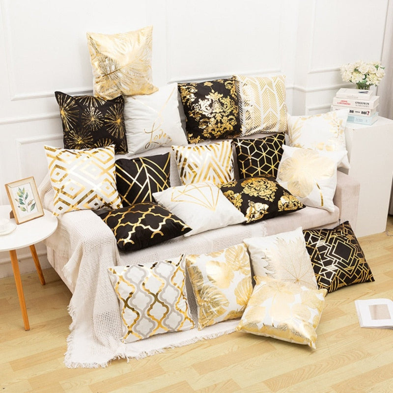 Clarington Geometric Square Cushion Cover