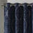 Knitted Jacquard Damask Total Blackout Grommet Top Curtain Panel(Only 1 Pc Panel)-1104596527-1104596529