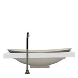 Suave 78.75'' L Freestanding Soaking Bathtub