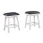 Noam Solid Wood 24" Saddle Stool-120392928