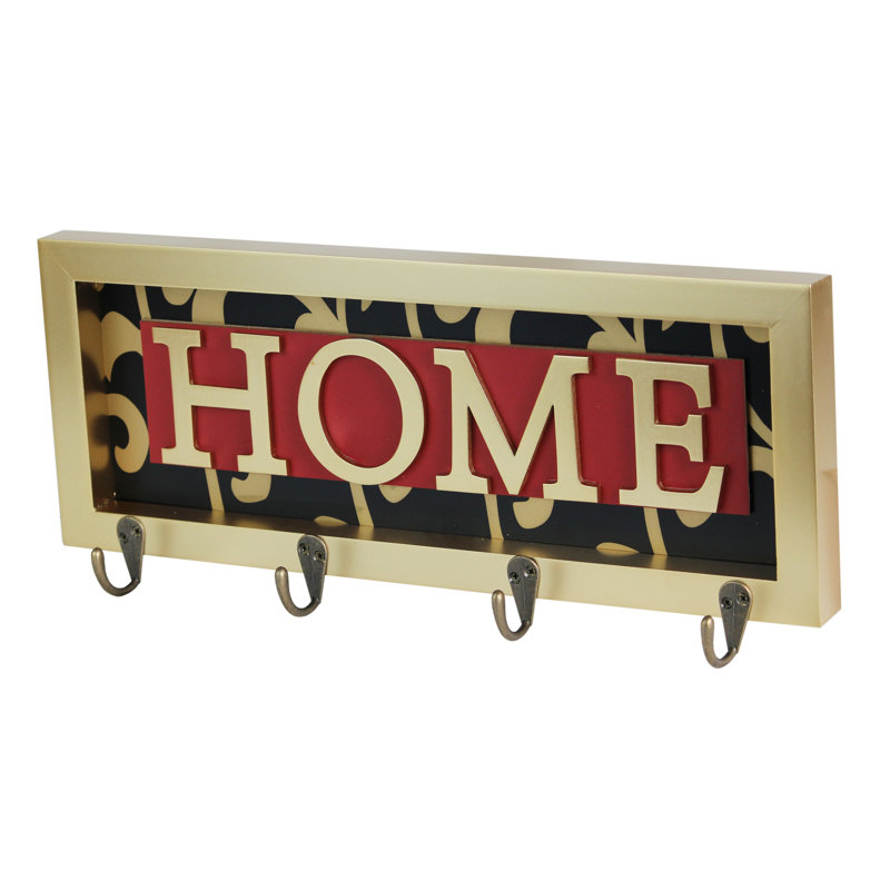 Isenhour Wall Organizer with Key Hooks