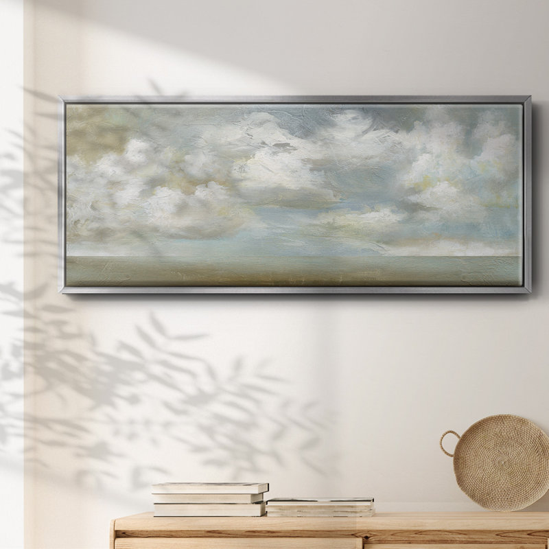 Cloudscape Vista III - toile encadrée, H 12 po x l 30 po