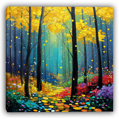 «Dreamscape of Autumn Light», art mural sur toile tendue