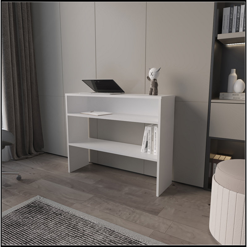 Console Richton, salon, blanc, Blanc