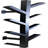 Pamila Iron Wall 8 - Hook Wall Mounted Coat Rack-1943998998