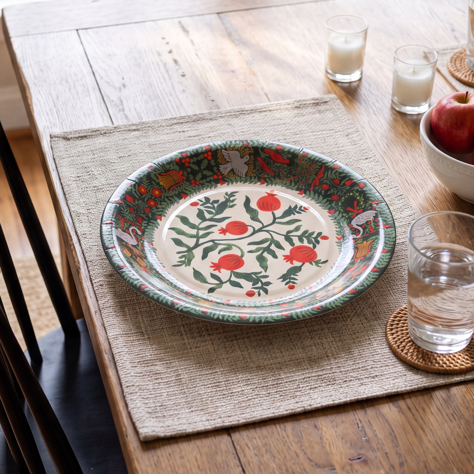 Rifle Paper Co. Christmastide Plates