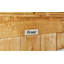 Powersheds Timber Overlap Pent Garden Shed