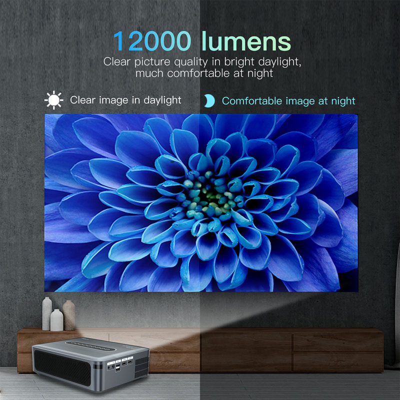 8K HD Projector For Home Phone Laptops