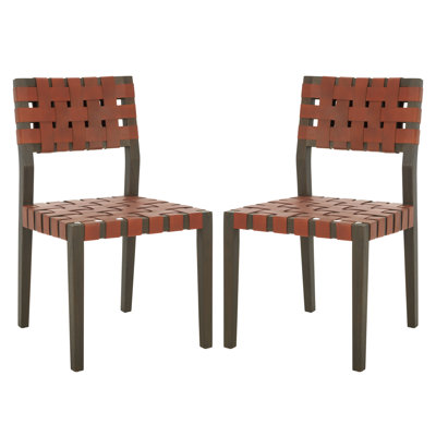 Stehouse Woven Leather Dining Chair