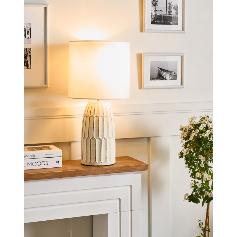 Table Lamp Ceramic Off-White