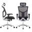 Fauteuil de direction ergonomique en filet avec repose-tête et siège coulissant de luxe Dreem