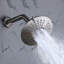 Système de douche encastré à une poignée et deux fonctions avec valve brute