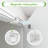 1-Lite Core Manufactured Wood Prefinished Pivot Doors with Hardware Kit(No frame)-92689581
