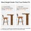 Tabouret de comptoir pivotant Ikhlas-1212109784-1212109785-1212109781