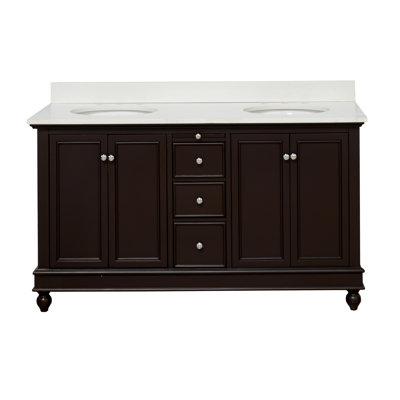 Ferdinand 60'' Double Bathroom Vanity