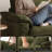 70" Corduroy Loveseat Sofa, Comfy Upholstered Couch With 2 Wide Armrest Pillows For Apartment, Living Room, Bedroom, Or Home Office-878467052