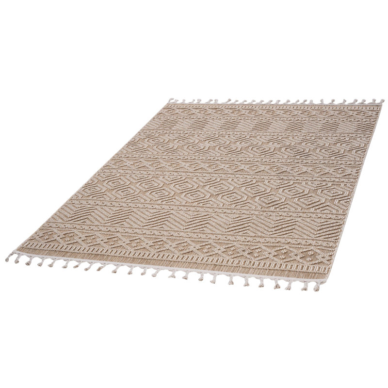 4X6 Geometric Rug Loom & - Stylish, Stain-, Non-Shedding, Pet-, Multiple Choices, Easy To Clean, Floor Cover Indoor/Outdoor Area Stain , And Pet Safe, Color Options, Maintenance, Carpet