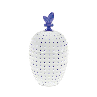 Blue Ming Handmade Biscuit Porcelain Decorative Box