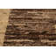 Tapis all-over brun à motif de teinture végétale Oushak 7 x 10