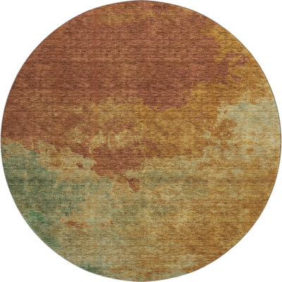 Premium Machine Washable Ducote AMF1138 Watercolors Rug