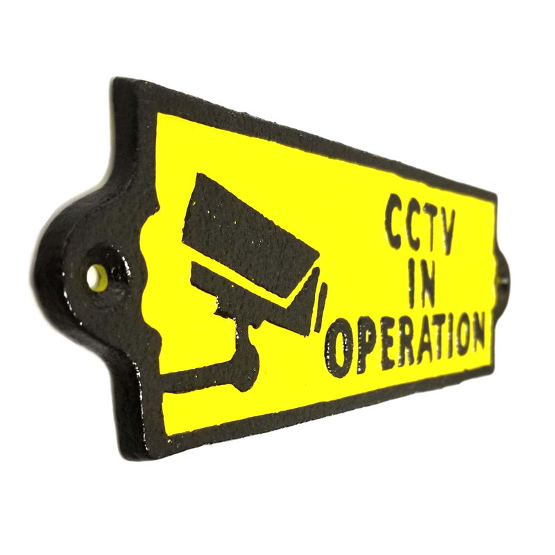 Metter Security Camera Sign