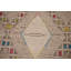 Tapis géométrique en laine pour salon marocain 6 x 10
