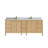 84'' Double Bathroom Vanity with Quartz Top-90698578-89856862