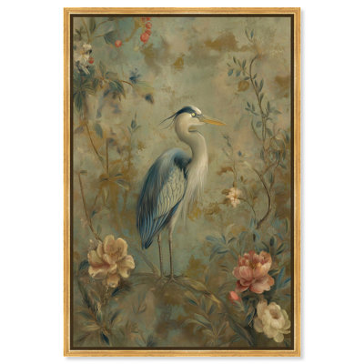 «Guardian of the Garden I», impression murale sur toile par Art Remedy, cadre doré, 36 x 54