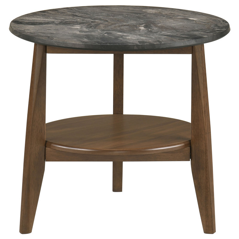 Table de bout Wessling, Brun