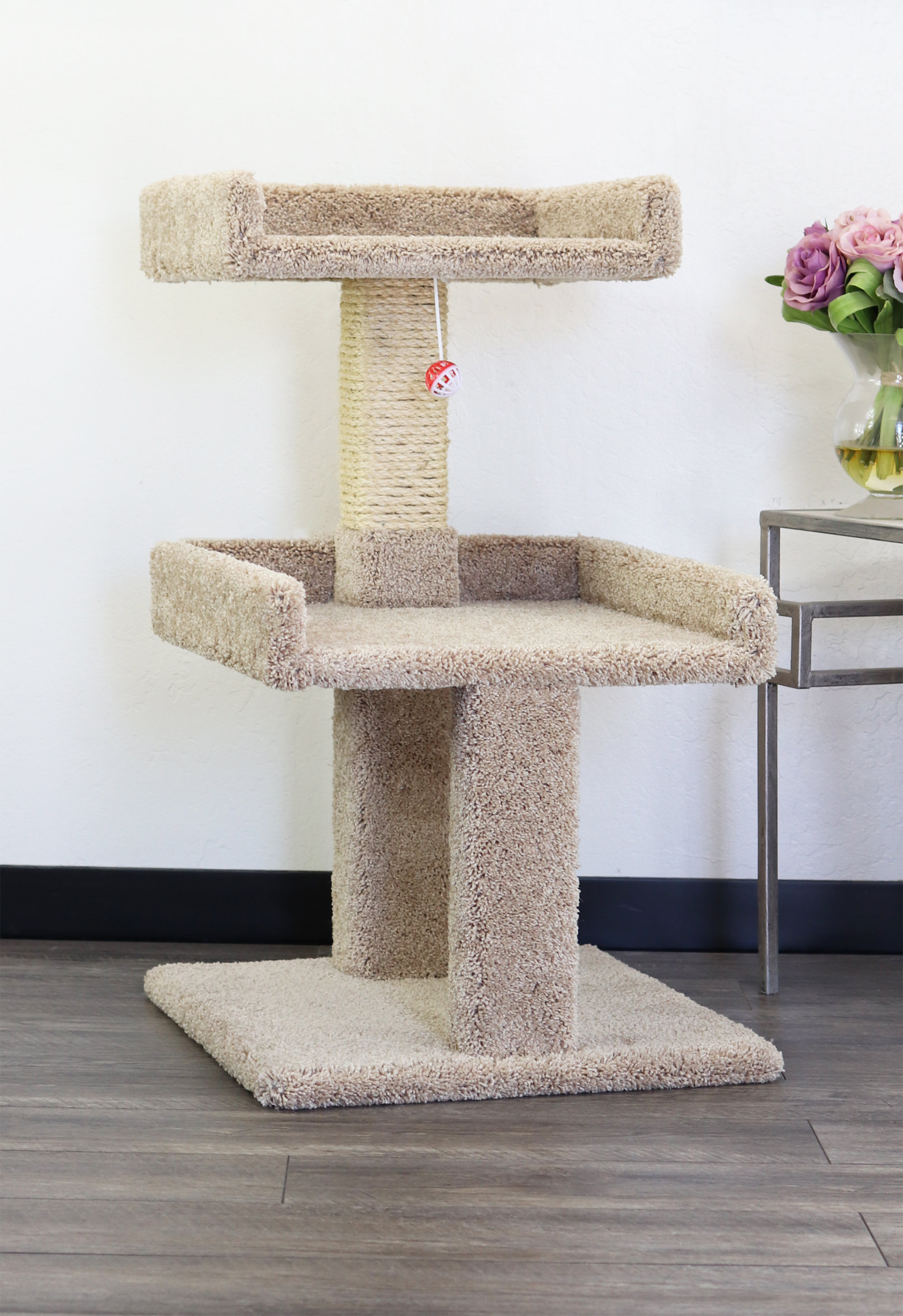 New Cat Condos 34'' H Cat Tree & Reviews Wayfair Canada