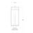 Sylmar Transparent Pier Mount Light-103341319