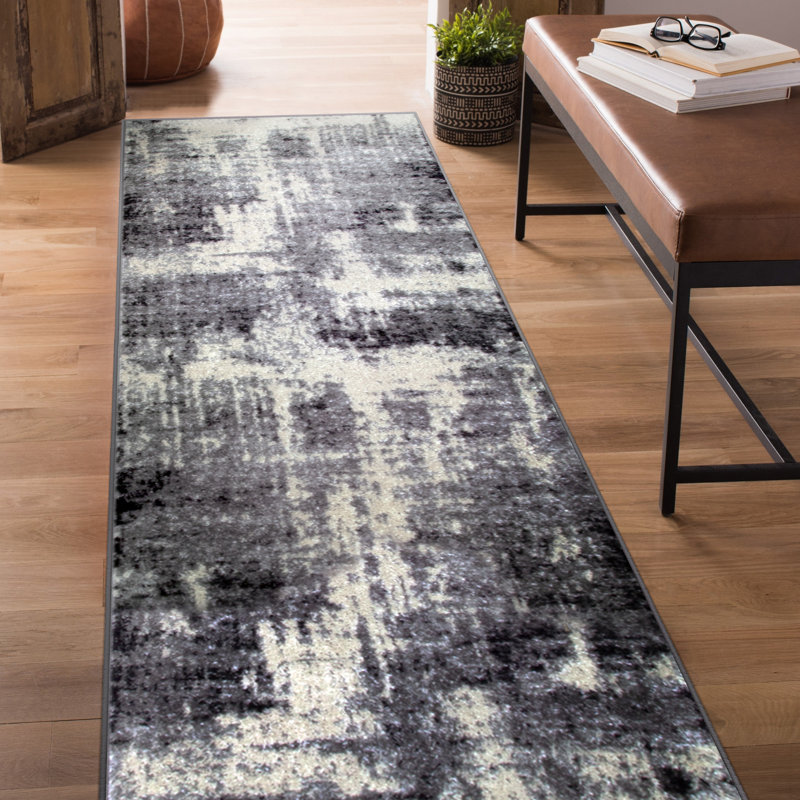 Jaskirit Abstract Indoor Rug, Runner 2'2" x 7'7"