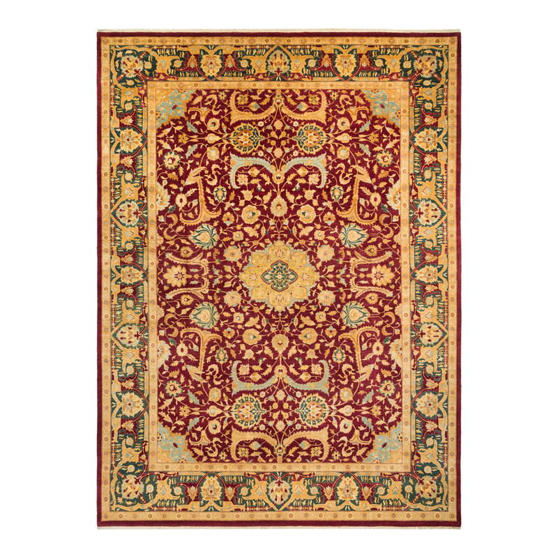 Classic One-of-a-Kind 10' 3" X 13' 10" Hand Knotted Area Rug