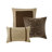 7 PC Pieced Comforter Set Natural