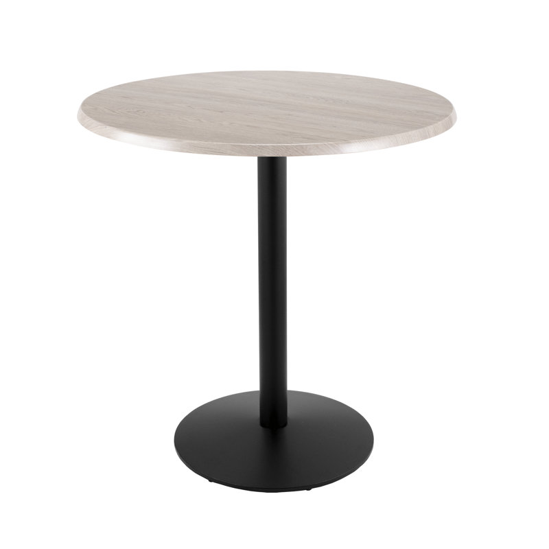 Table de bar d'intérieur / d'extérieur Dicule, L 36 po x l 36 po, Bois de frêne blanc