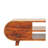 Chestnut Circular Media Unit