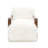 Harry Soft Long-Haired Upholstered Accent Chair-963332115