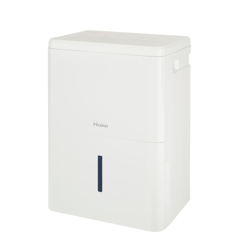 Haier White Portable Energy Star Dehumidifier with Humidistat