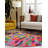 Auyeung Washable Geometric Indoor Rug-116305445