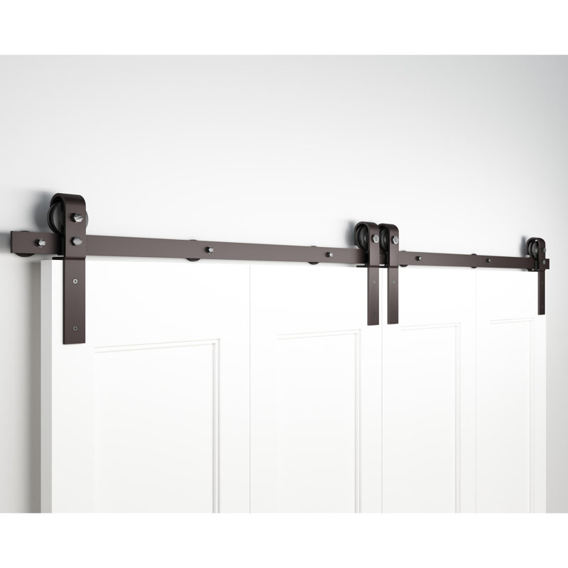 Barn Strap Style Folding Door Hardware Set, Fits Door Openings, By Stone Harbour Hardware, 60"