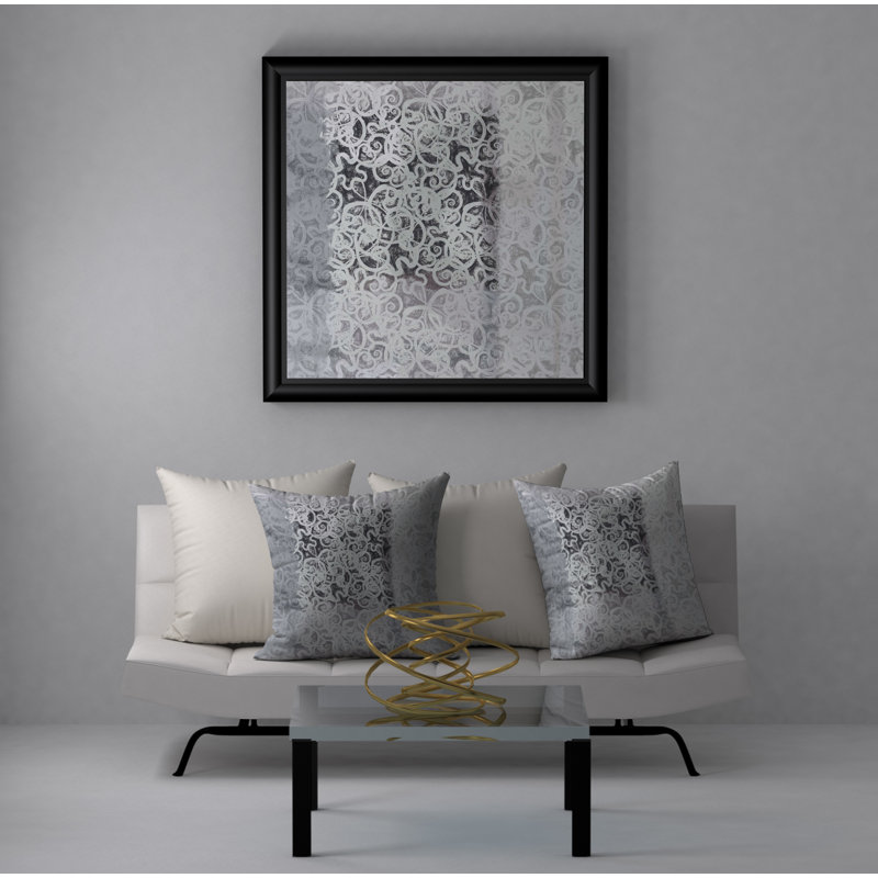 Housse de coussin carrée de précieux Paradise/insert, 24 po x 24 po