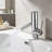 Single-Hole Single-Handle Bathroom Faucet With Drain Assembly-122282150