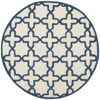 Cambridge Hand Tufted Wool Geometric Rug