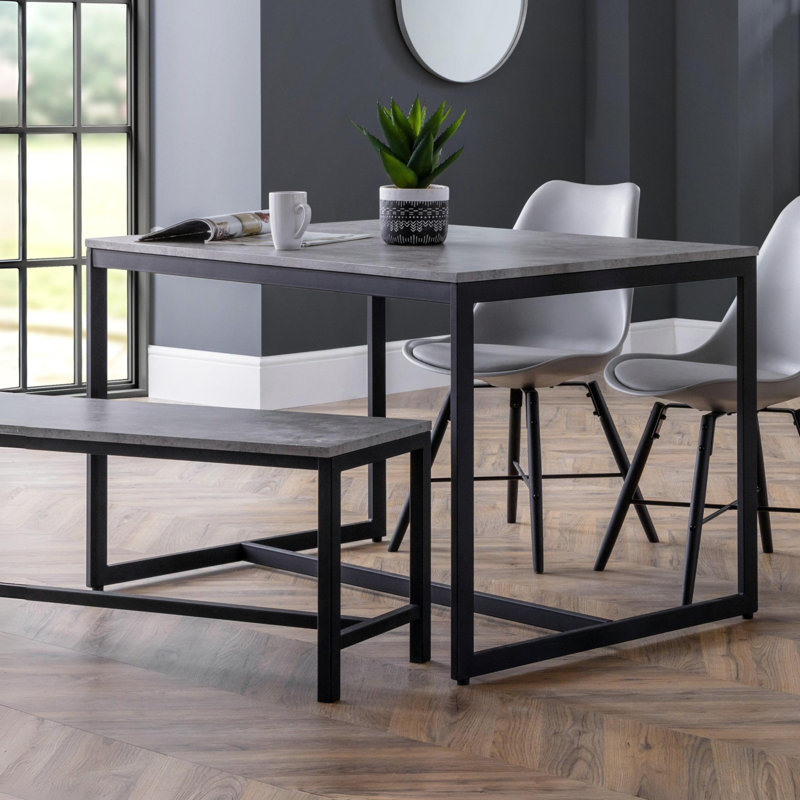 Brookline Metal Base Dining Table