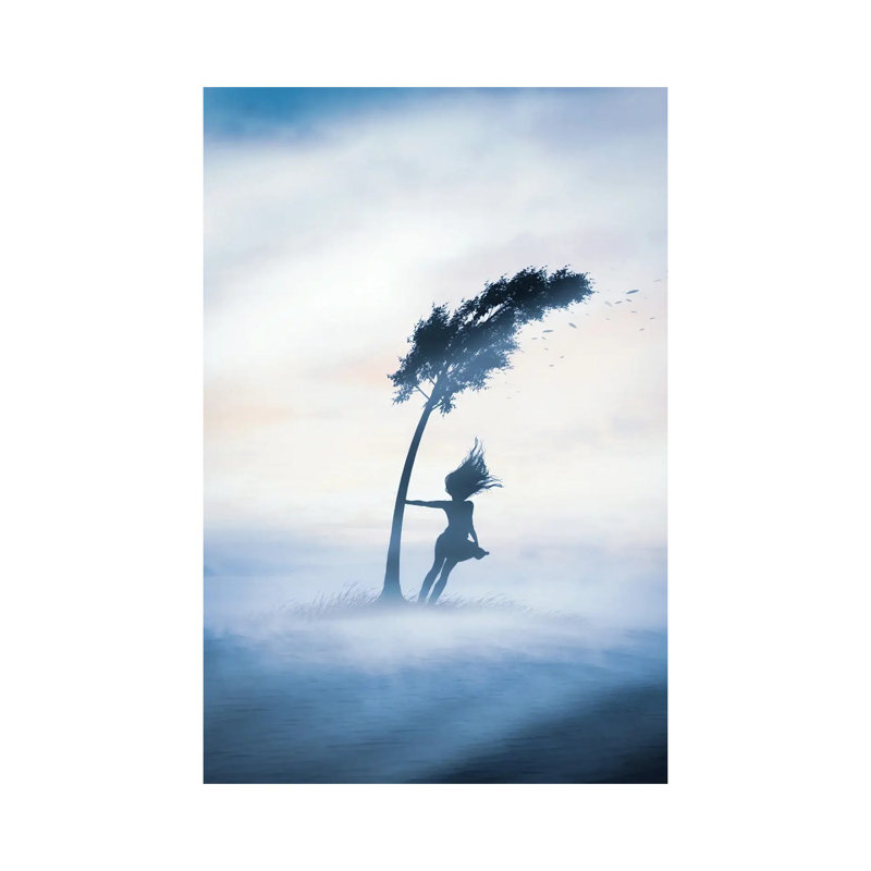 Wind by Abdullah Evindar - Wrapped Canvas Print, 30.48cm H x 20.32cm W x 1.91cm D