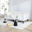 Lit de jour rembourré, design moderne somptueux
